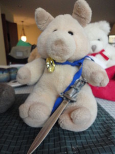 Fluffy with Big Sword Oct 2011